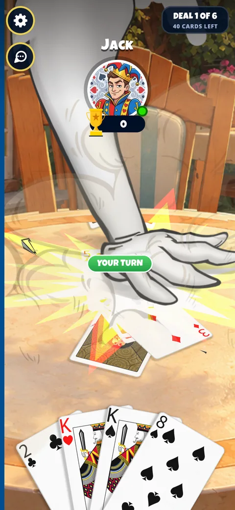 The Slap effect in the app