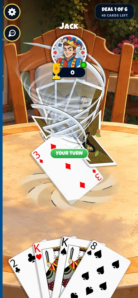 The Tornado Trick effect in the app